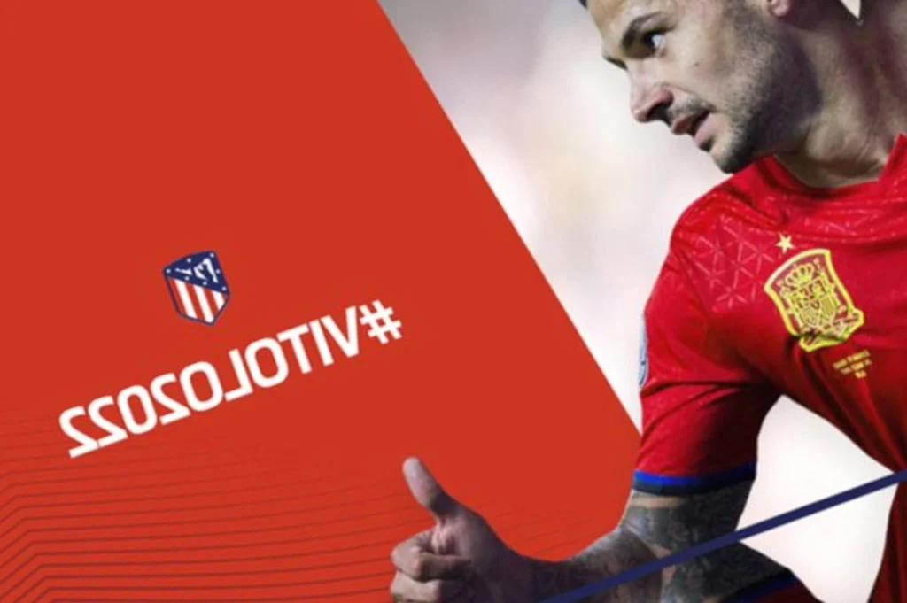 Atlético de Madrid anuncia a chegada de Vitolo