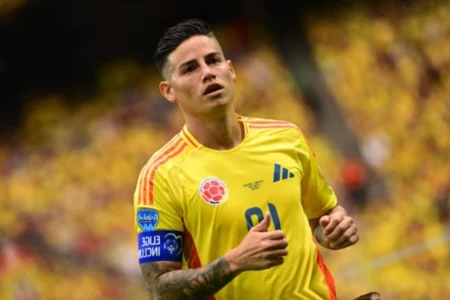 Atuação de James Rodríguez na Copa América ‘brilha os olhos’ do São Paulo por venda James brilhou na estreia da Copa América (Foto: Logan Riely / Getty Images via AFP)