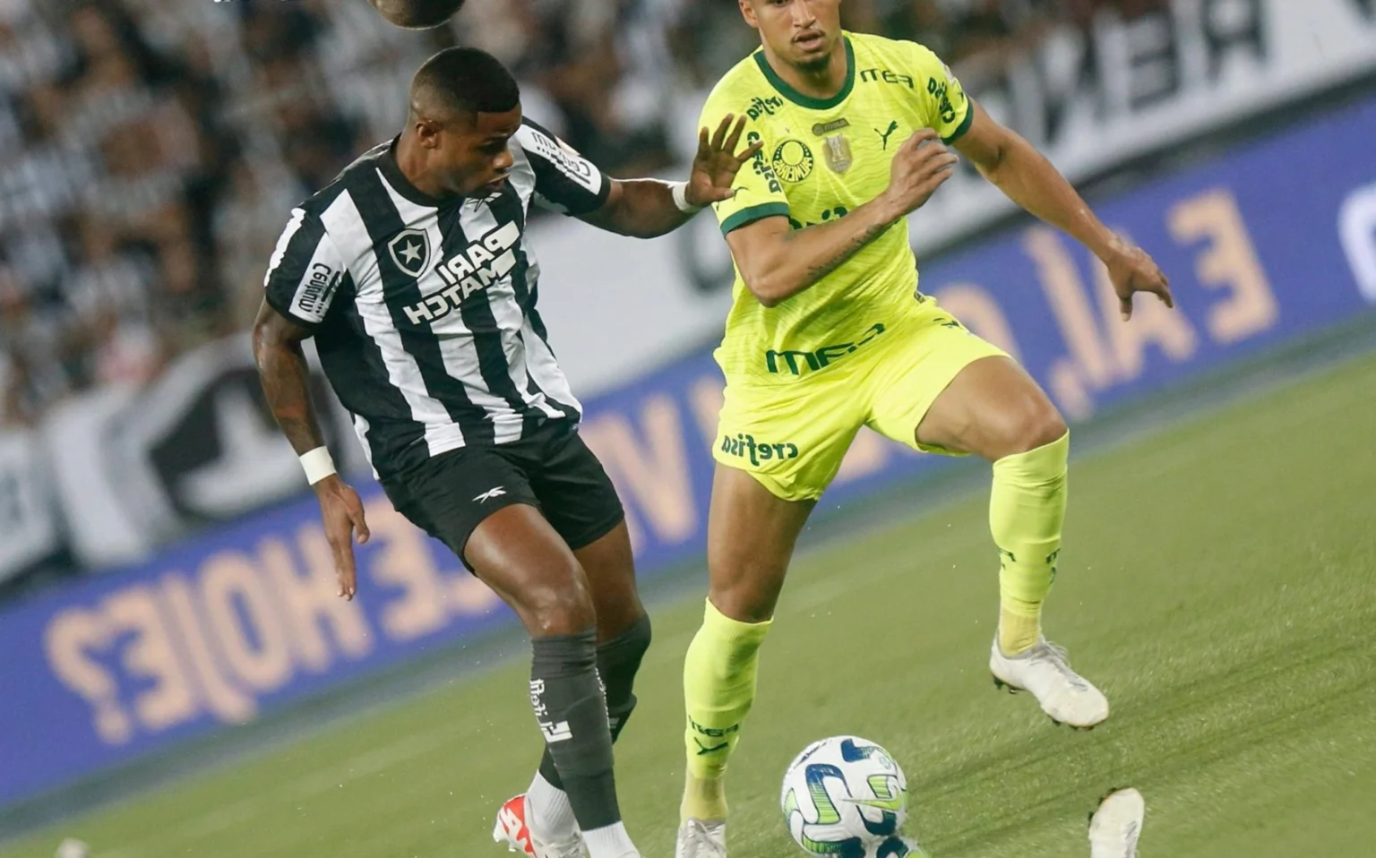 Botafogo se apega a clima de final e alimenta rivalidade com o Palmeiras (Foto: Vitor Silva/Botafogo)