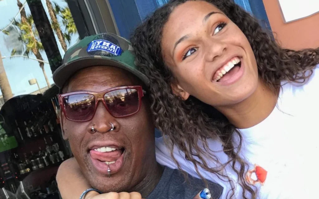 Brasil x EUA: Trinity Rodman é filha de Dennis Rodman