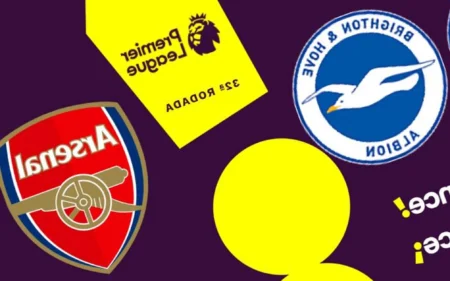 Brighton x Arsenal: onde assistir ao vivo