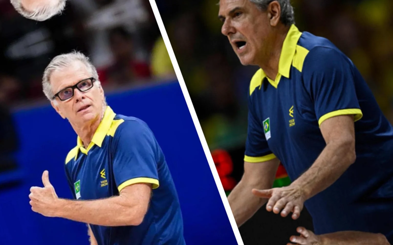 CBV bate martelo sobre continuidade de Bernardinho e Zé Roberto no comando das seleções de vôlei Zé Roberto e Bernardinho são nomes históricos do vôlei brasileiro (Fotos: AFP e VNL)