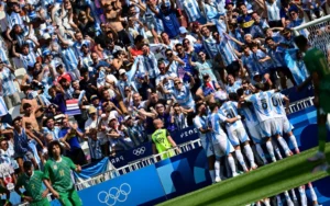 Golaço em futebol: Argentina lembra como vence o Iraque nas Olimpíadas