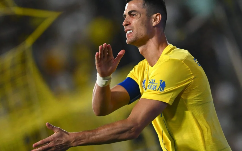 Cristiano Ronaldo é premiado no Globe Soccer Awards e fala sobre nível do Campeonato Saudita: ‘Mais competitivo do que o Francês’ Cristiano Ronaldo se transferiu para o Al-Nassr em dezembro de 2022 (Foto: AFP)