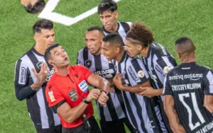 Ex-árbitro revela regra esquecida em lance de Botafogo x Palmeiras