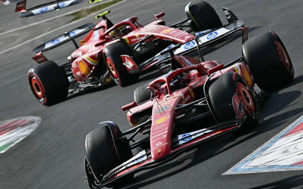 Ferrari vê ‘campeonato acirrado’ e situação rara na F1: ‘Oito pilotos podem vencer’ Ferrari venceu o Grande Prêmio da Itália com Charles Leclerc (Foto: Gabriel BOUYS / AFP)