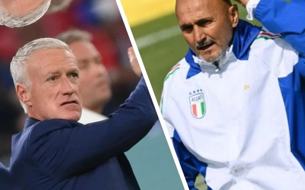 França e Itália enxergam clássico pela Liga das Nações como chance de apagar decepções da Euro Luciano Spalletti e Didier Deschamps comandam as seleções de Itália e França