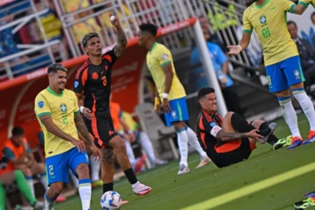 Gols e melhores momentos do empate entre Brasil e Colômbia pela Copa América Brasil se classificou em segundo lugar na Copa América (Foto: Patrick T. Fallon/AFP)