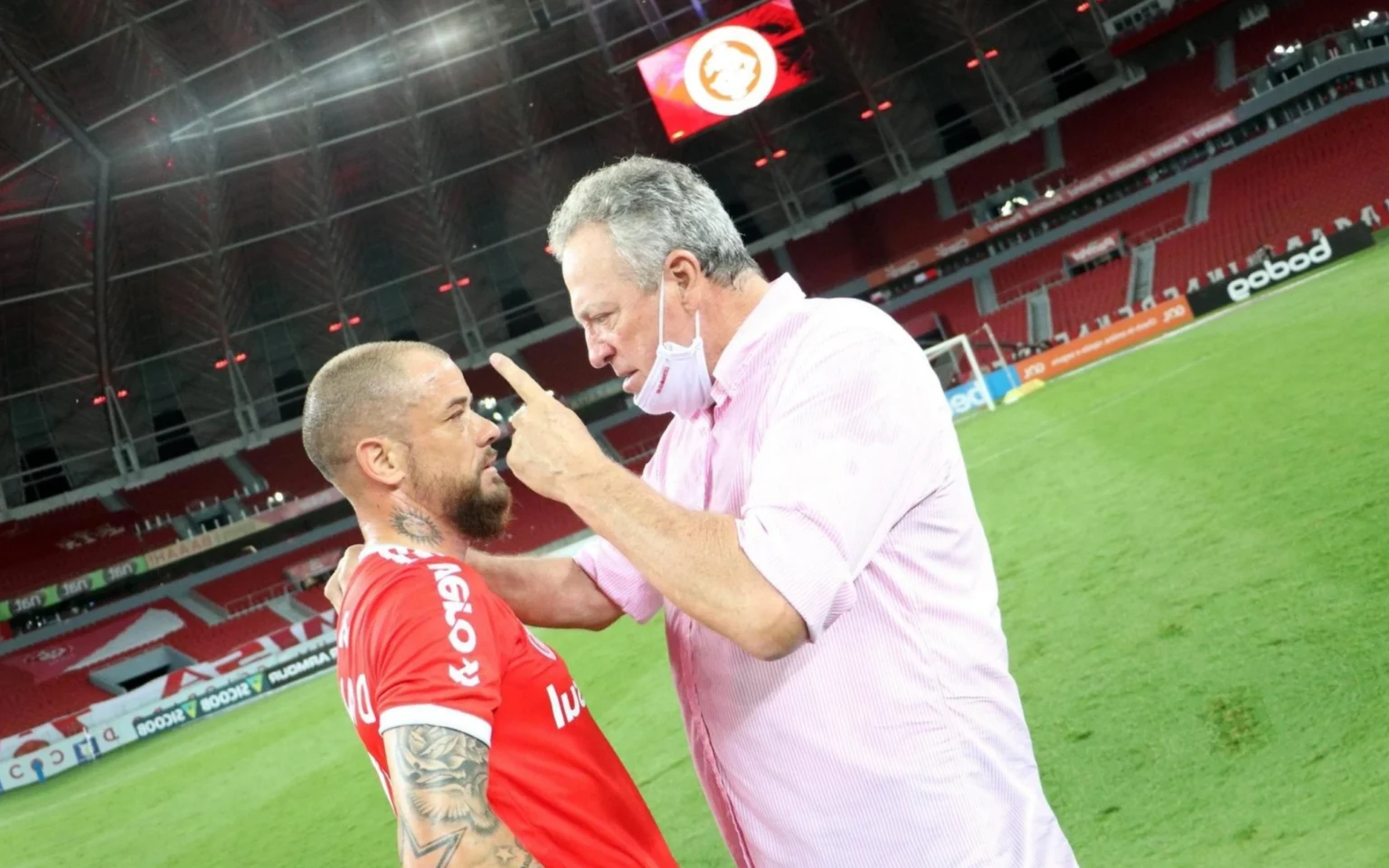 Internacional anuncia retorno de ídolo para Departamento de Futebol Ídolo retorna ao Internacional após período fora do clube (Foto: Ricardo Duarte