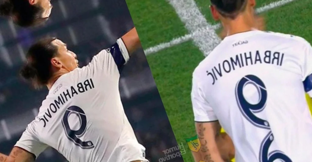 Irbahimovic? Relembre outros erros em camisas de jogadores Reprodução