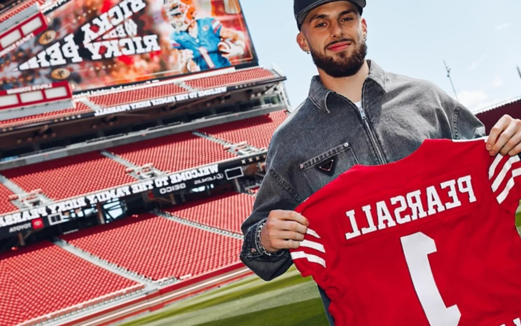 Jogador da NFL leva tiro no peito durante tentativa de assalto e segue em ‘condição séria’ Wide receiver do San Francisco 49ers da NFL foi baleado no peito durante uma tentativa de assalto (Foto: Reprodução)