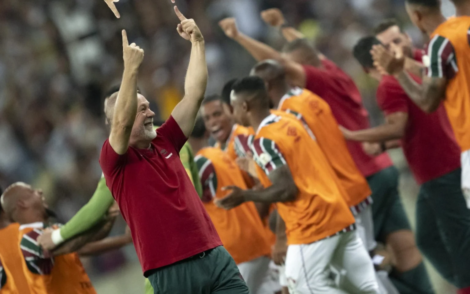 Mano Menezes elogia volta de Marcelo ao time do Fluminense: ‘Craque em qualquer lugar’ Fluminense venceu o São Paulo no Maracanã (Foto: Jorge Rodrigues/AGIF)