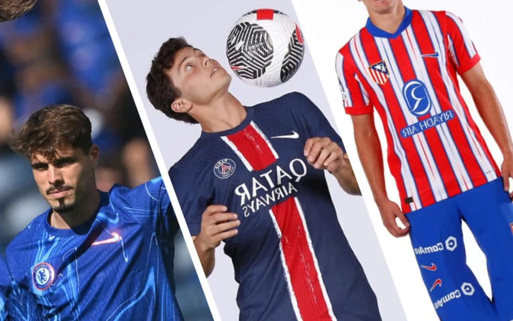 Mercado fechado! Confira as 10 transferências mais caras da janela europeia Confira as 10 transferências mais caras da janela europeia (Foto: Divulgação/Atlético de Madrid - Divulgação/PSG - Divulgação/Layo Lucena)