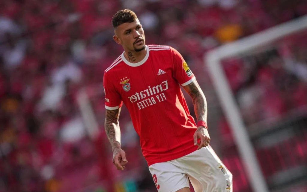 Nottingham Forest se aproxima da contratação de mais um brasileiro Morato está próximo de trocar o Benfica pelo Nottingham Forest (Foto: Pedro Loureiro)