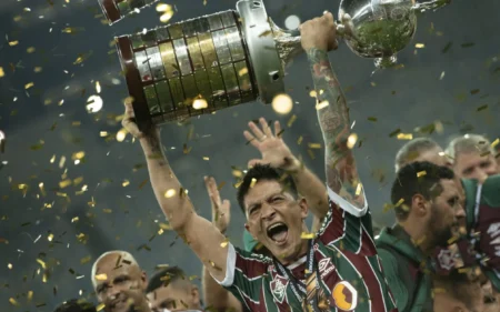 Onde assistir à Libertadores 2024 O Fluminense foi o grande campeão da Libertadores em 2023 (Foto: Jorge Rodrigues/AGIF)