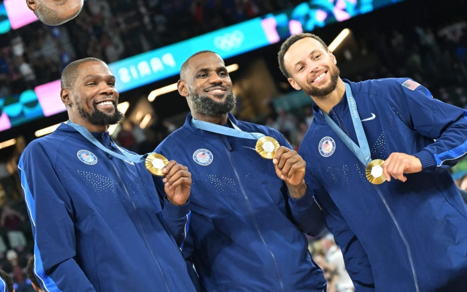 Ouro do basquete dos EUA nas Olimpíadas de Paris ganhará série na Netflix Stephen Curry