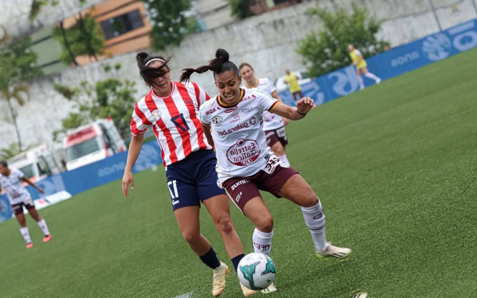 Paraguai vence Ferroviária pela Brasil Ladies Cup O Paraguai bateu a Ferroviária por 4 a 3 (Foto: Cárila Covas/Ferroviária SAF)