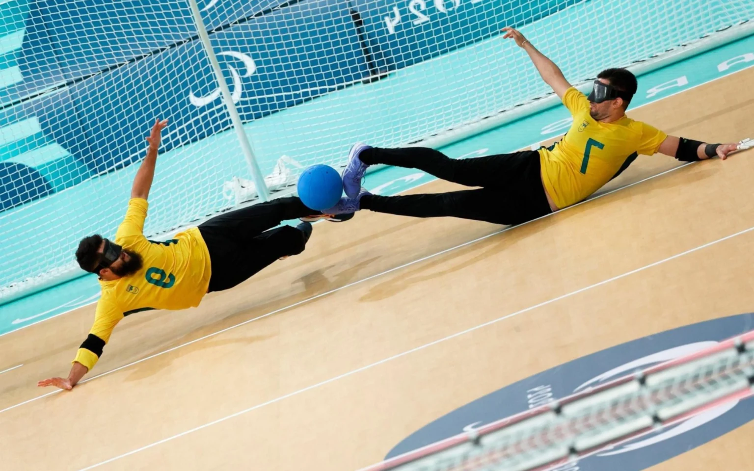 Paralimpíadas: Brasil conquista medalha de bronze no golbol Paralimpíadas Paris 2024 - GoalBall Masculino na Arena Paris Sul