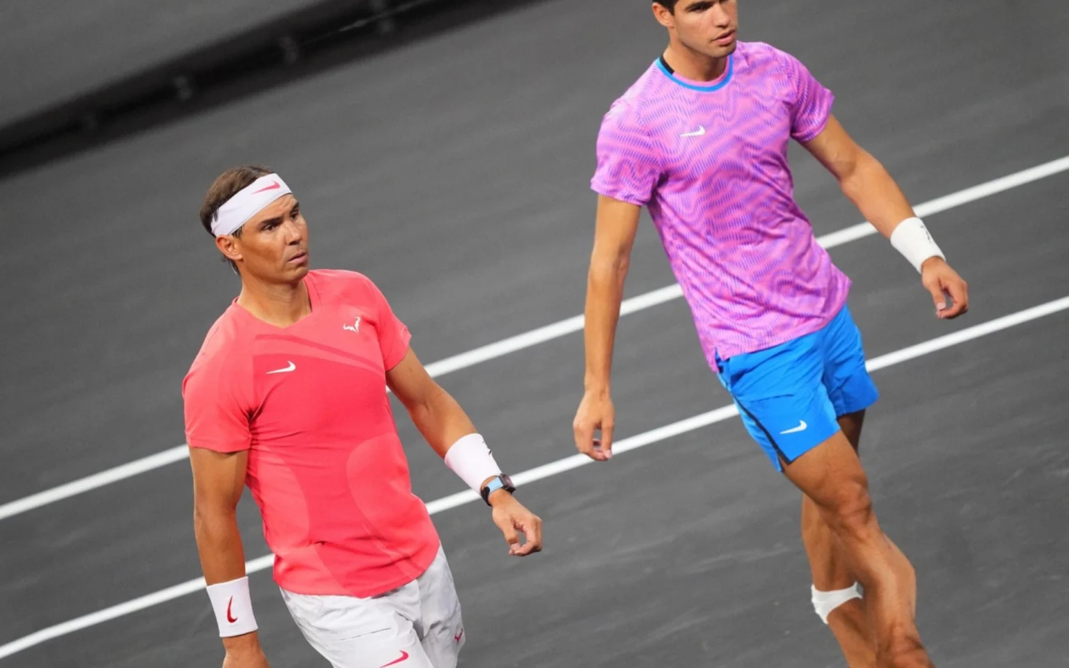 Rafael Nadal e Carlos Alcaraz farão dupla nos Jogos Olímpicos de Paris Rafael Nadal é bicampeão olímpico