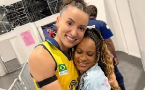 Rebeca Andrade esconde verdade sobre suposto affair com Gabi, da seleção de vôlei