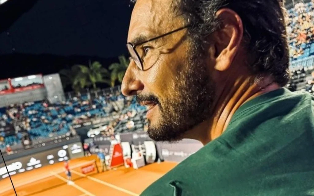 Rodrigo Santoro exalta admiração por João Fonseca: ‘Tem muita força’ Santoro começou a praticar o esporte a mais ou menos um ano (Foto: Reprodução/Instagram)