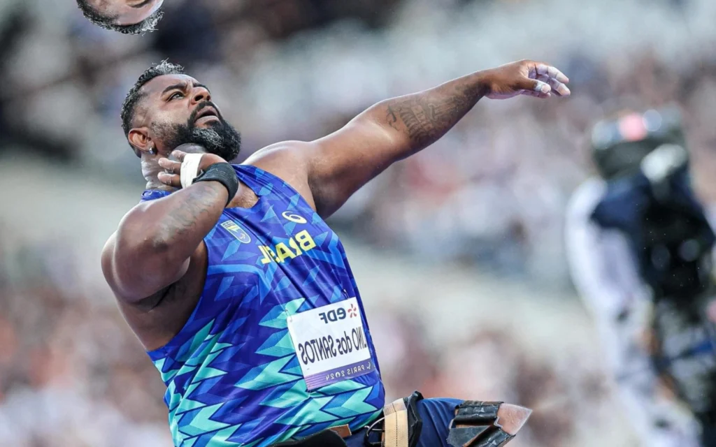 Thiago Paulino garante a 200ª medalha do Brasil no atletismo paralímpico Thiago Paulino durante Jogos Paralímpicos de Paris 2024 (Foto: Wander Roberto/CPB)