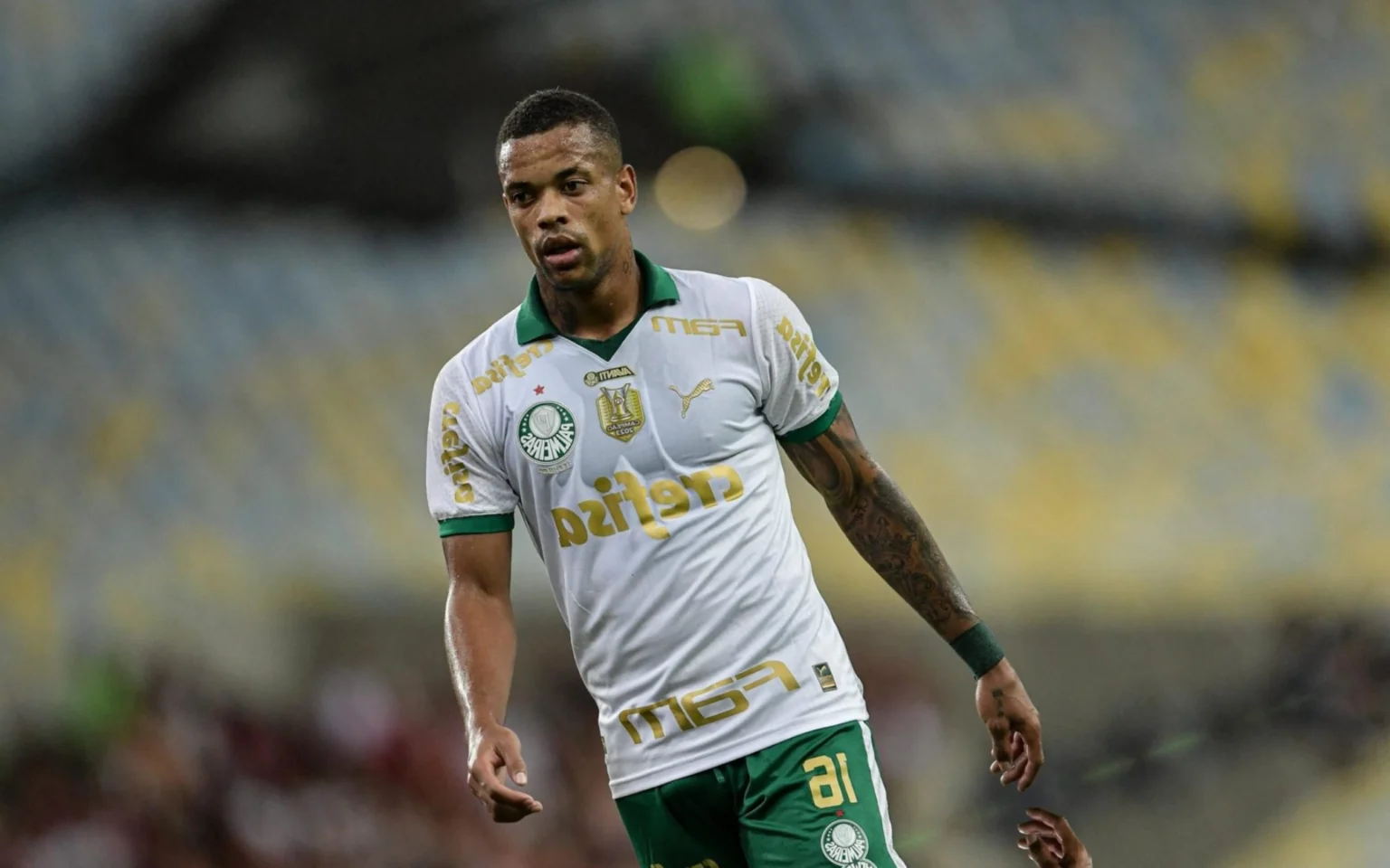 Torcedores do Palmeiras elogiam Caio Paulista após bela jogada contra o Athletico: ‘Ballon d’Or’ Caio Paulista é muito elogiado pela torcida do Palmeiras (Foto: Thiago Ribeiro/AGIF)