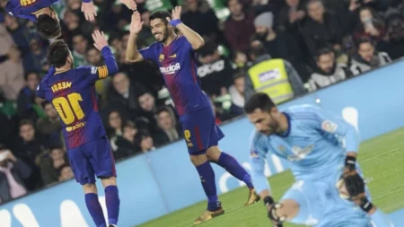 VÍDEO: Messi quebra mais um recorde e se torna o atleta com mais vitórias na história do Barça AFP