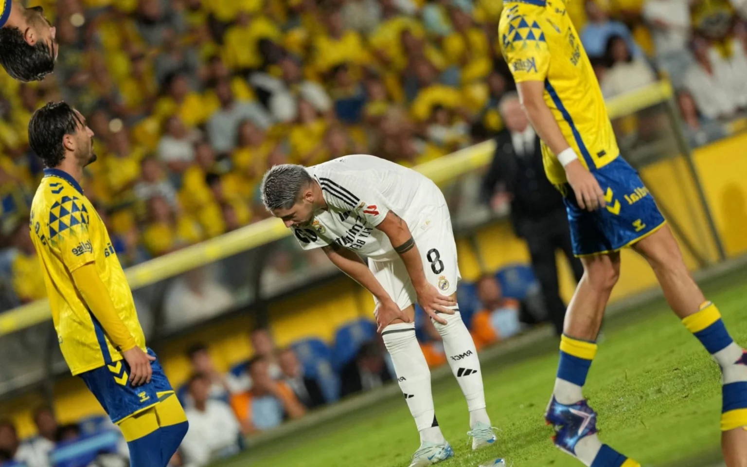 Web detona Real Madrid durante derrota parcial para o Las Palmas: ‘Manda o Mbappé embora’ Valverde lamenta gol dos Las Palmas diante do Real Madrid (Foto: Cesar Manso / AFP)