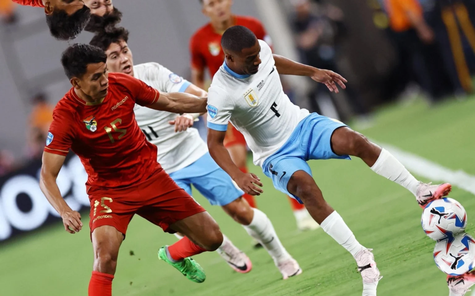 Web vai à loucura com atuação de De La Cruz pelo Uruguai: ‘Gênio’ Uruguai já está clasificado para as quartas da Copa América (Foto: Getty Images via AFP)