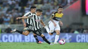 Botafogo empata com Criciúma e segue em risco de rebaixamento no Brasileirão